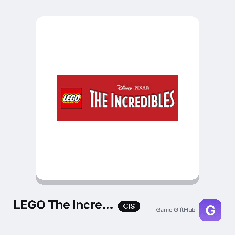 LEGO The Incredibles CIS Game Key — Other game key at Game GiftHub