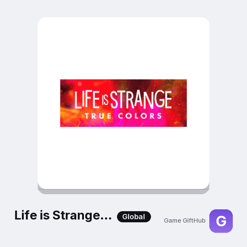 Life is Strange: True Colors Game Key — Other game key at Game GiftHub