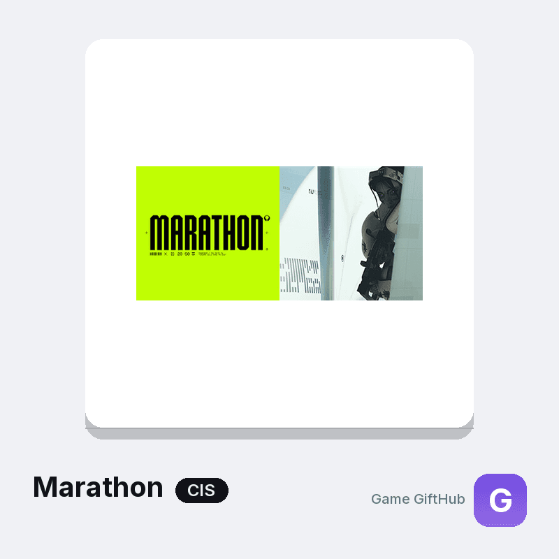 Marathon CIS Game Key — Other game key at Game GiftHub