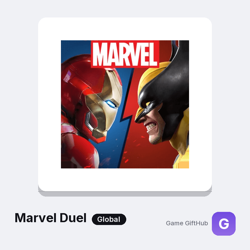 Marvel Duel Top-Up — Mobile top-up at Game GiftHub