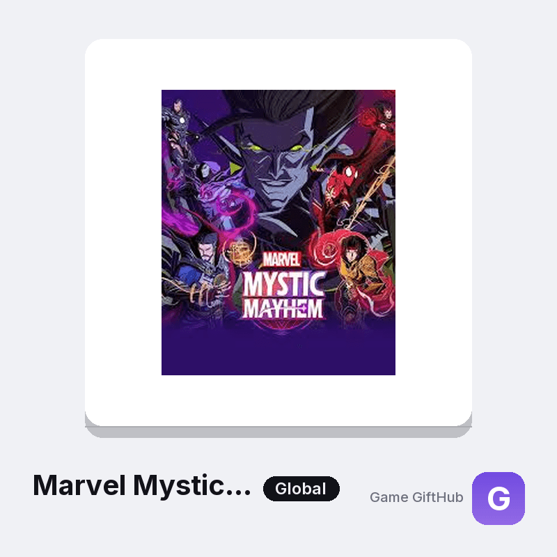 Marvel Mystic Mayhem Top-Up — Mobile top-up at Game GiftHub