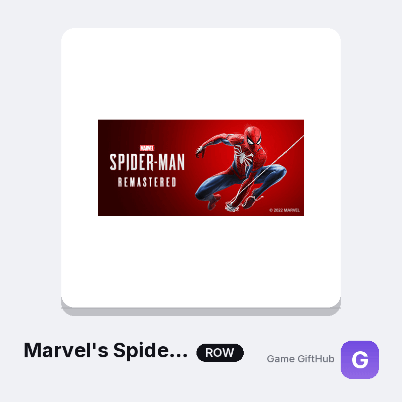 Marvel's Spider-Man Remastered