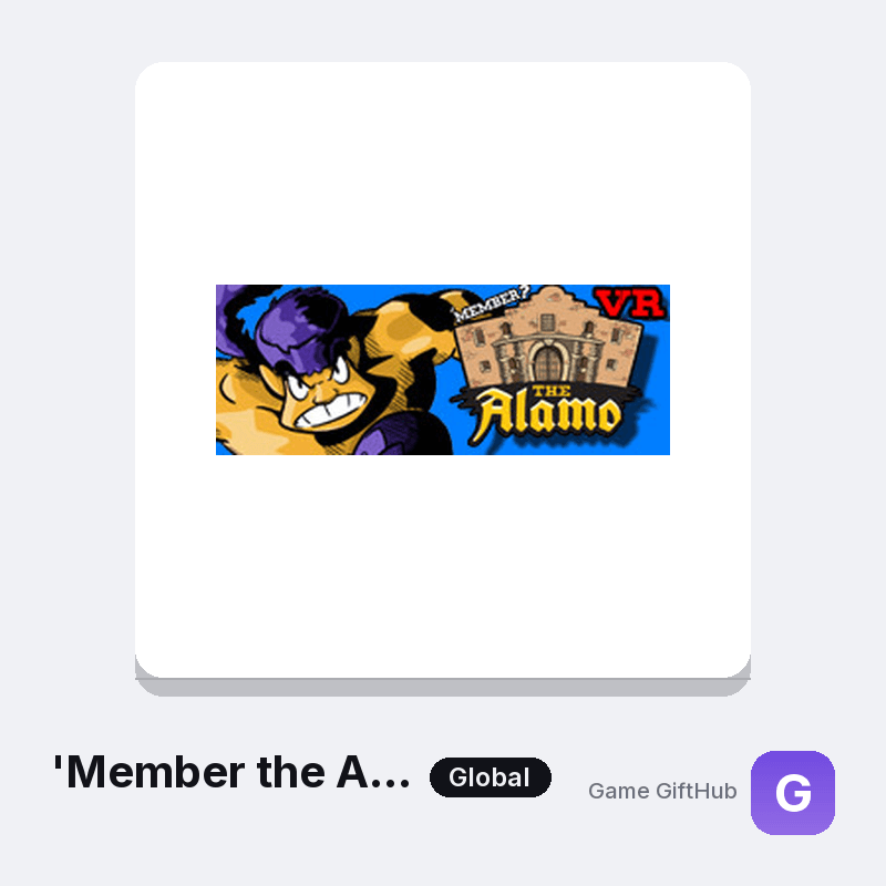 'Member the Alamo?