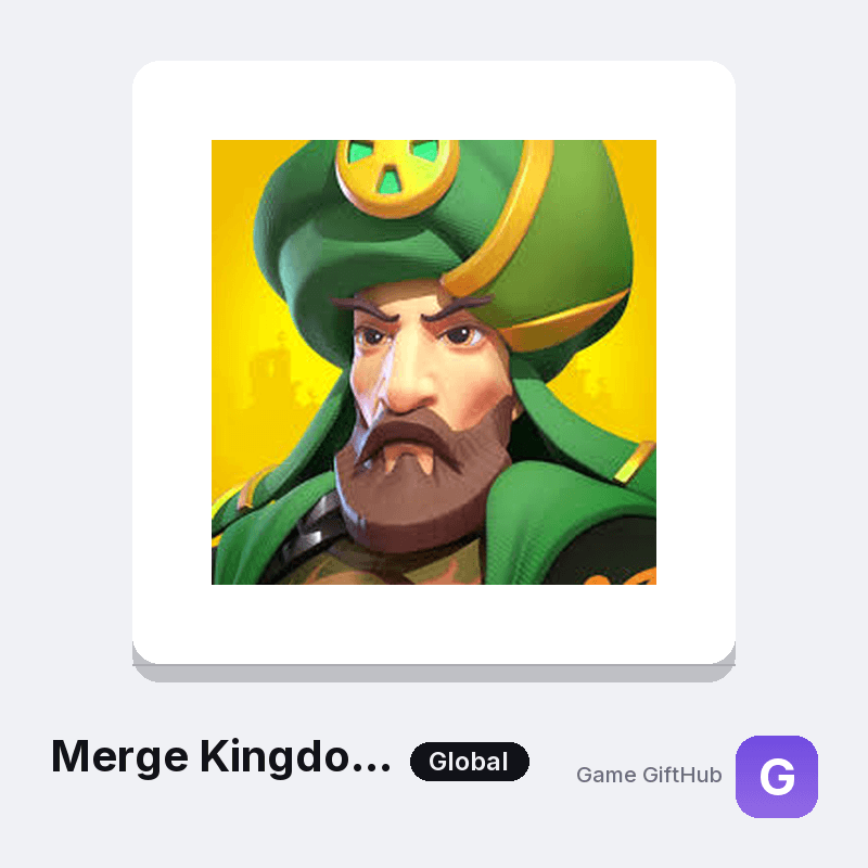 Merge Kingdom Warlords Gift Card Gift Card — Other gift card at Game GiftHub