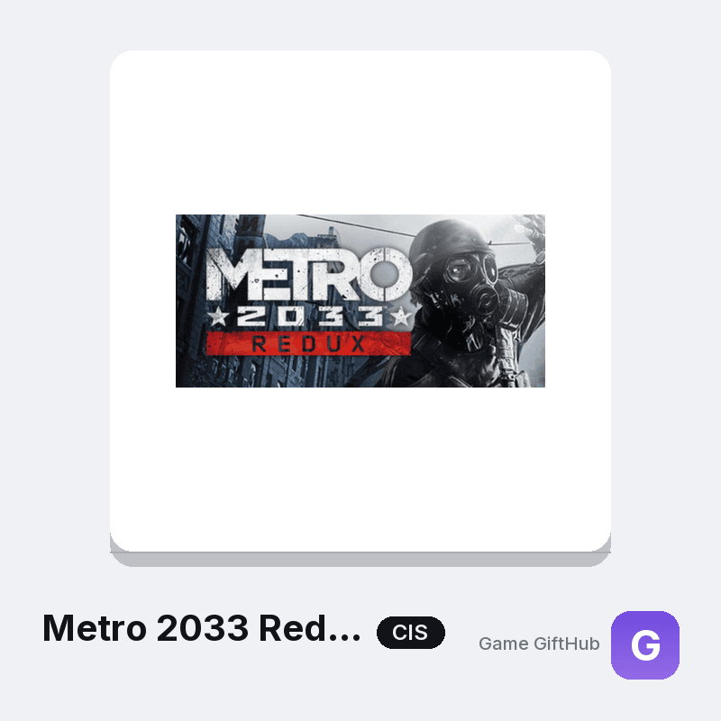 Metro 2033 Redux