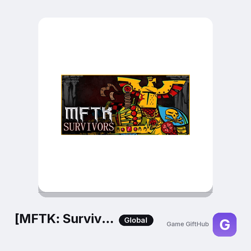 [MFTK: Survivors] Mortemforge: TekaRenzen's Konquerax: Survivors Gift Card — Steam gift card at Game GiftHub
