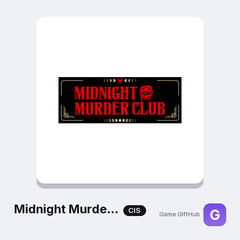 Midnight Murder Club CIS Game Key — Other game key at Game GiftHub