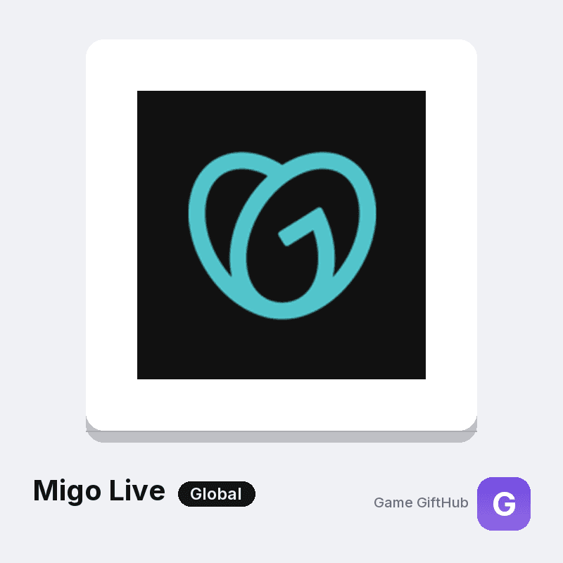 Migo Live Coins top-up credited to your live account