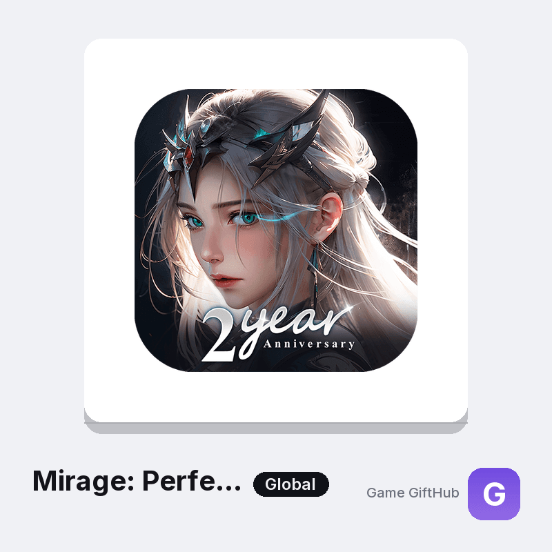 Mirage: Perfect Skyline Top-Up — Mobile top-up at Game GiftHub