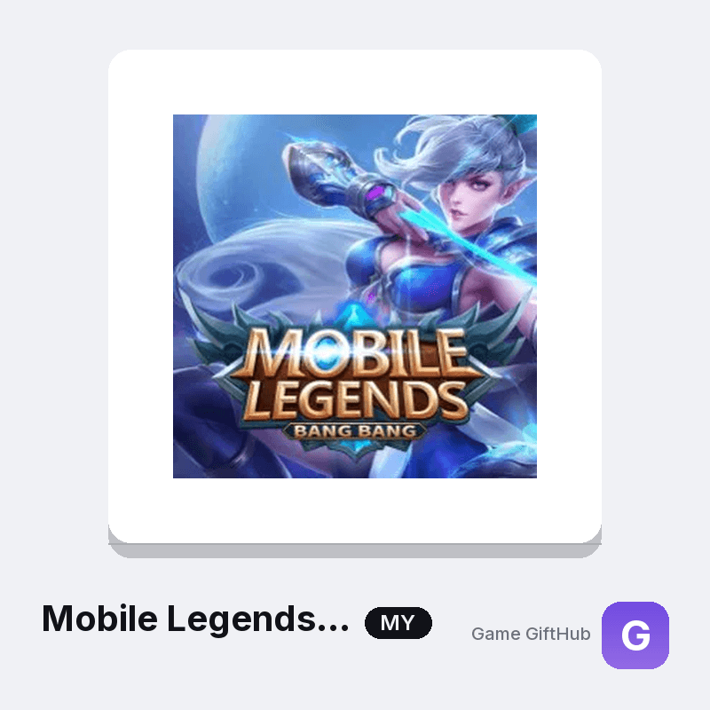 Mobile Legends Malaysia diamond top-up packages from 5 to 6252 diamonds at GameGiftHub