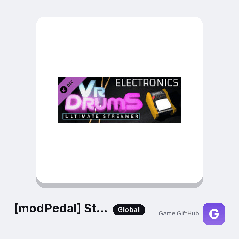 [modPedal] StrobeX Gift Card — Steam gift card at Game GiftHub