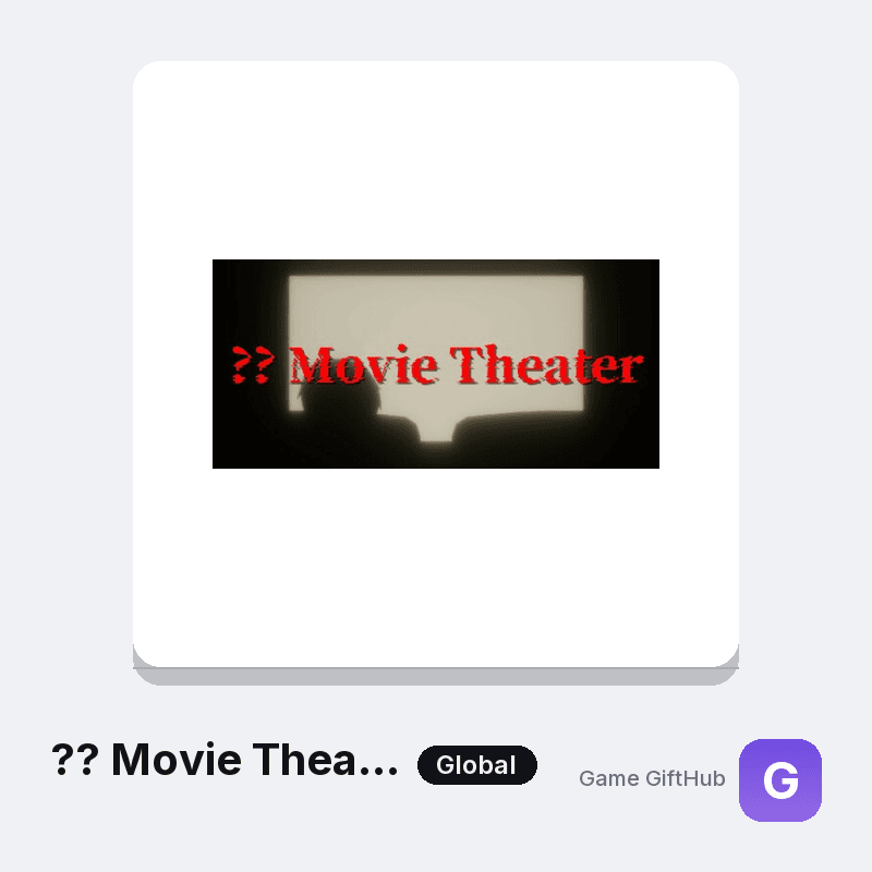 ?? Movie Theater Gift Card — Steam gift card at Game GiftHub