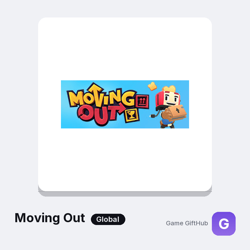 Moving Out Game Key — Other game key at Game GiftHub