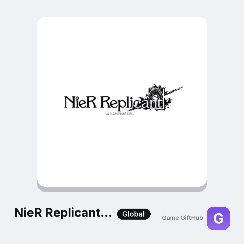 NieR Replicant ver.1.22474487139 Game Key — Other game key at Game GiftHub