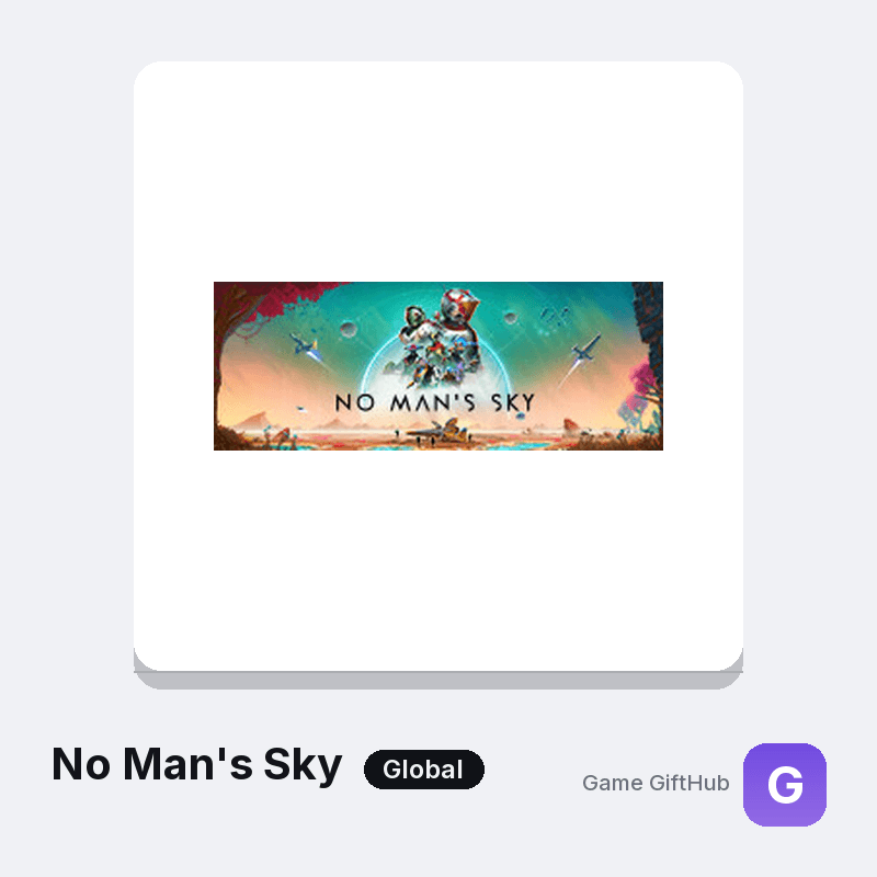 No Man's Sky Gift Card — Steam gift card at Game GiftHub