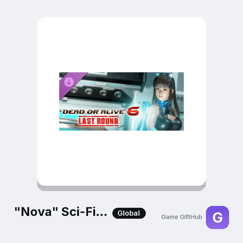 "Nova" Sci-Fi Body Suit - Hitomi Gift Card — Steam gift card at Game GiftHub