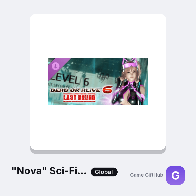 "Nova" Sci-Fi Body Suit - Honoka Gift Card — Steam gift card at Game GiftHub