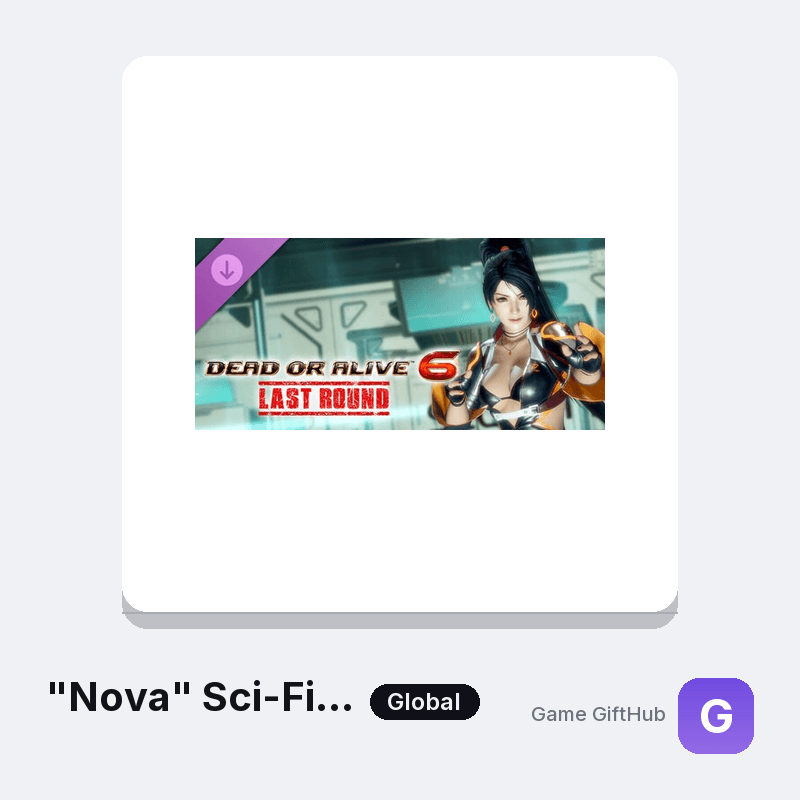 "Nova" Sci-Fi Body Suit - Momiji Gift Card — Steam gift card at Game GiftHub