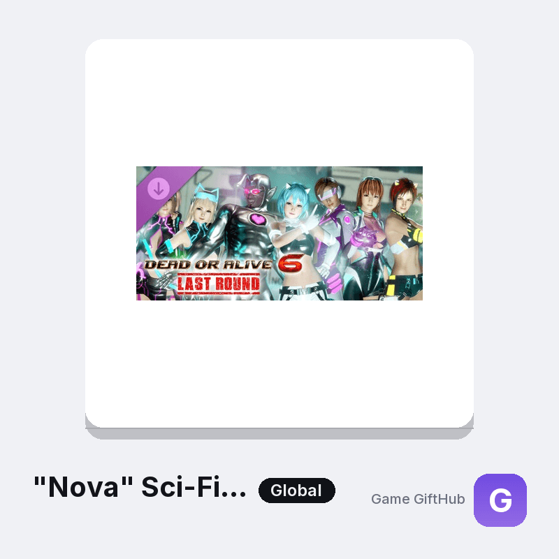 "Nova" Sci-Fi Body Suit Set Gift Card — Steam gift card at Game GiftHub
