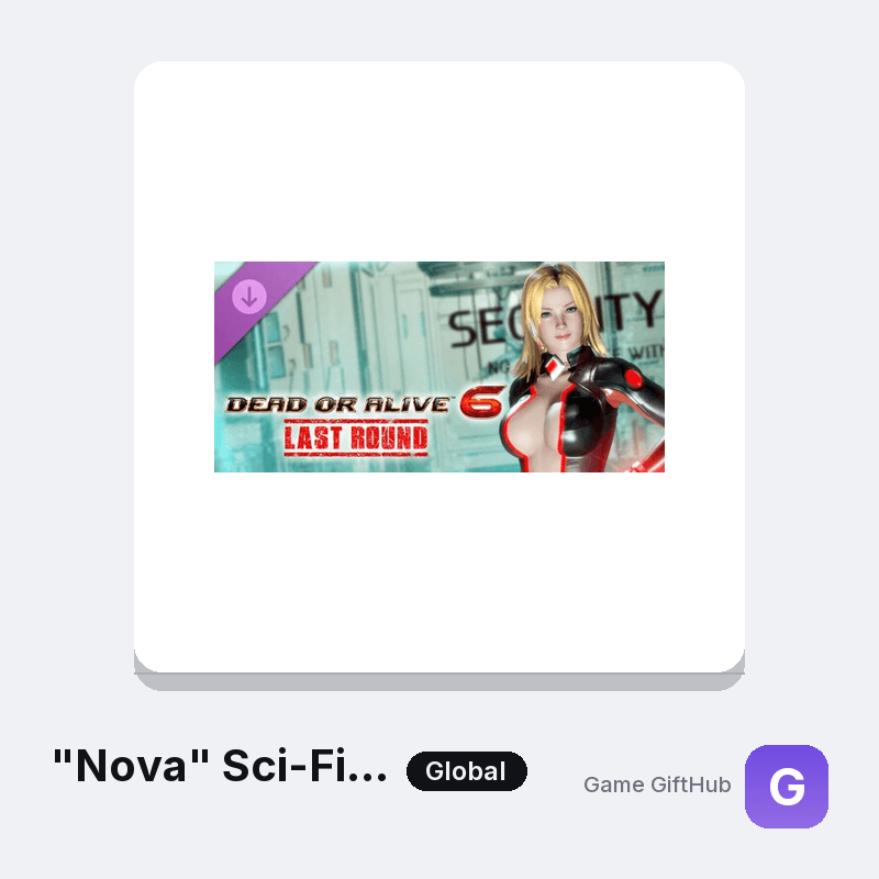 "Nova" Sci-Fi Body Suit - Tina Gift Card — Steam gift card at Game GiftHub