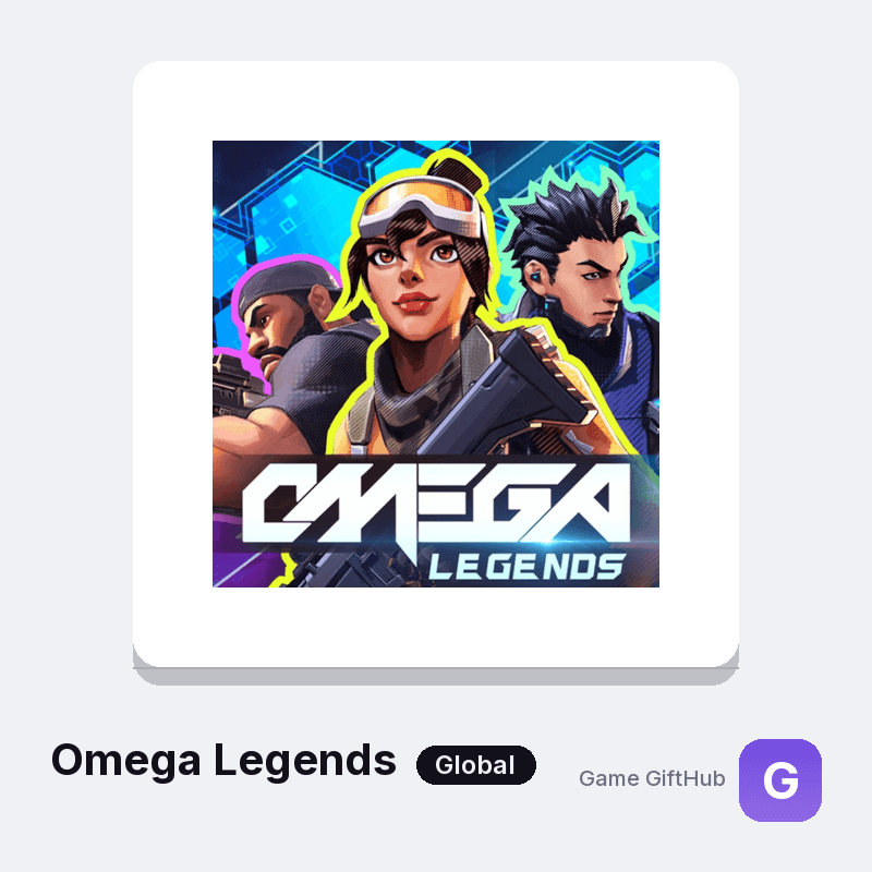 Omega Legends Top-Up — Mobile top-up at Game GiftHub