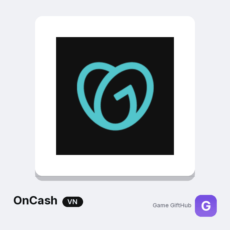 OnCash VN Gift Card — Other gift card at Game GiftHub