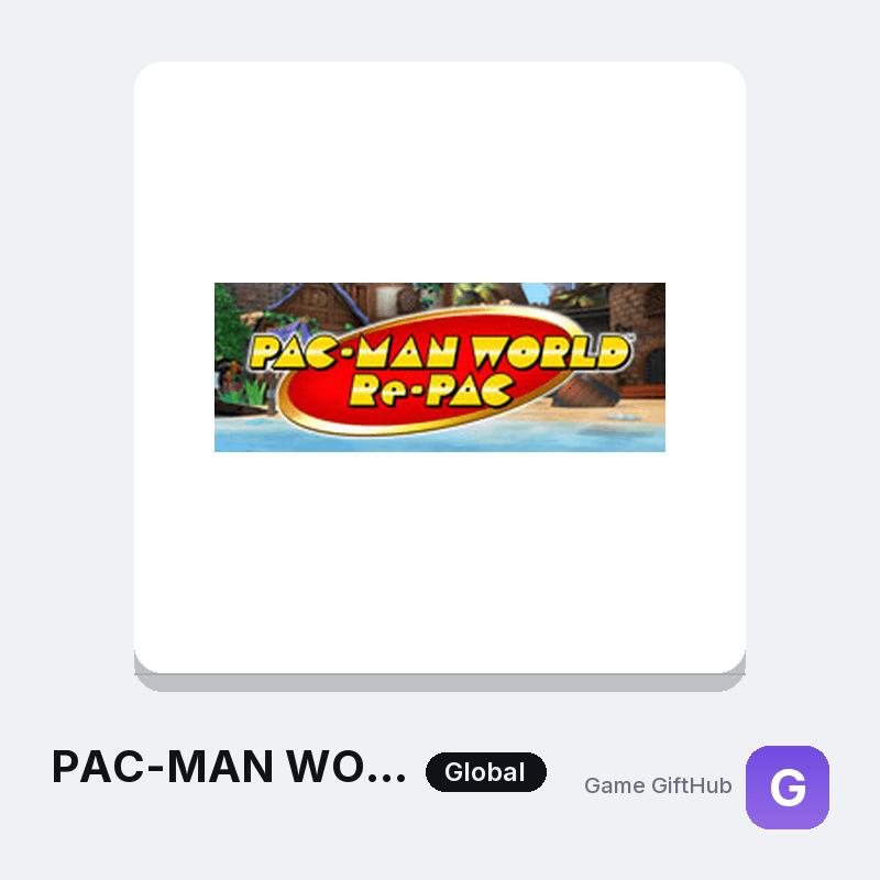 PAC-MAN WORLD Re-PAC Game Key — Other game key at Game GiftHub
