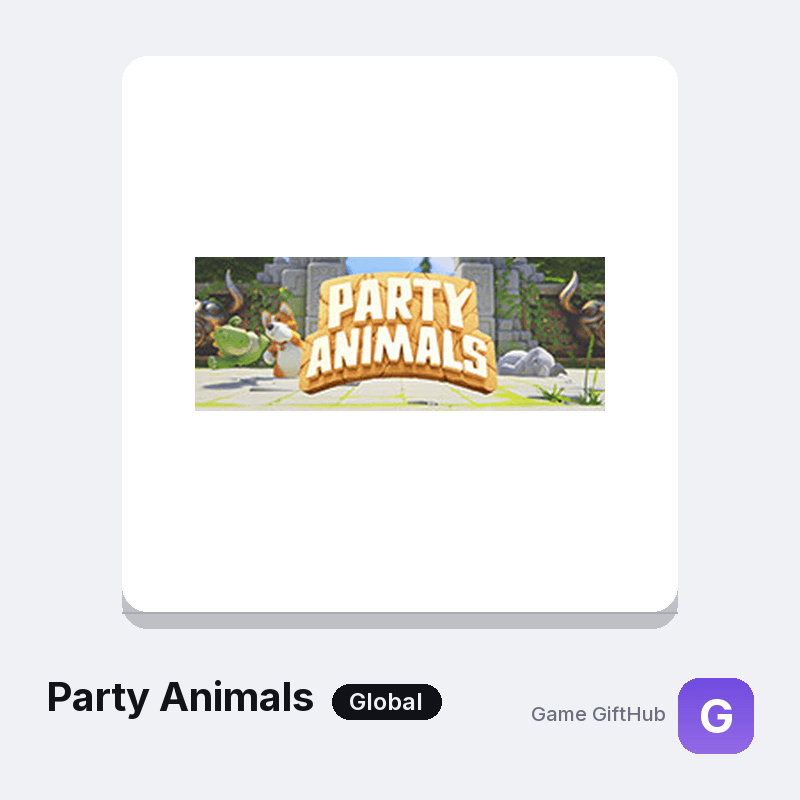 Party Animals Game Key — Other game key at Game GiftHub