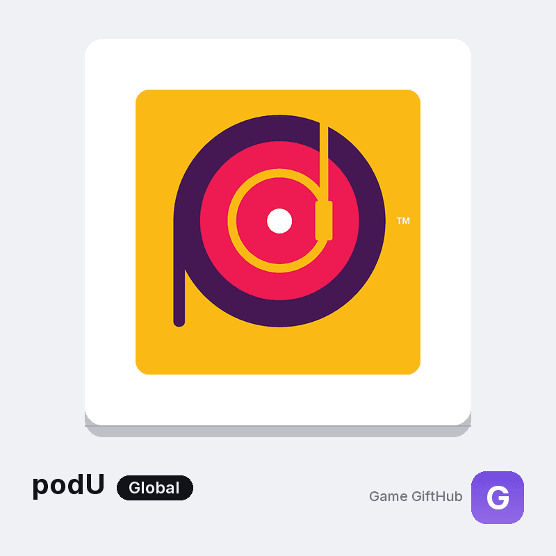 podU Gift Card — Other gift card at Game GiftHub