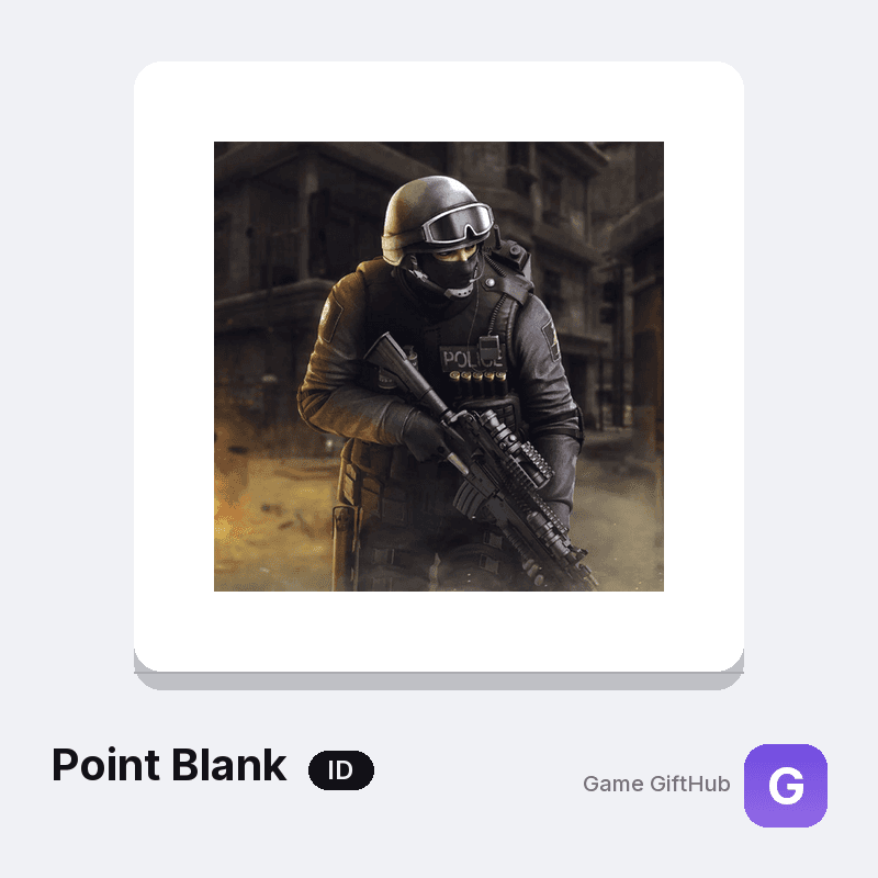 Point Blank ID Top-Up — Mobile top-up at Game GiftHub