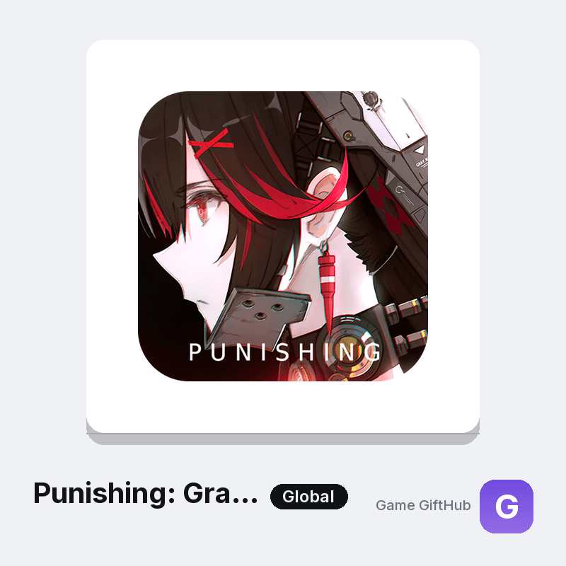 Punishing: Gray Raven Top-Up — Mobile top-up at Game GiftHub