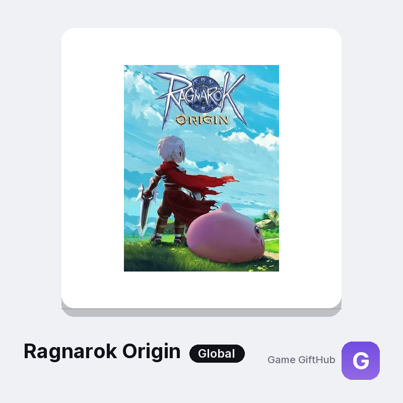 Ragnarok Origin Top-Up — Mobile top-up at Game GiftHub