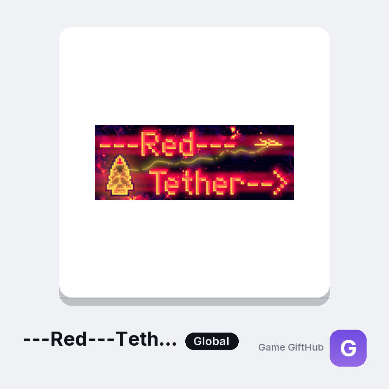 ---Red---Tether--> Gift Card — Steam gift card at Game GiftHub