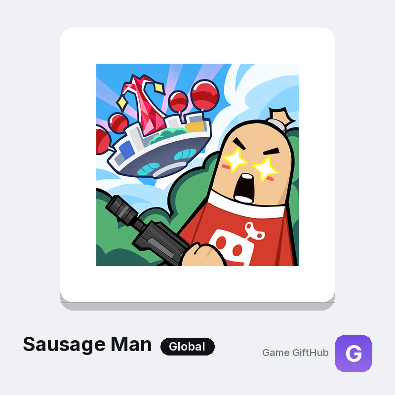 Sausage Man Top-Up — Mobile top-up at Game GiftHub