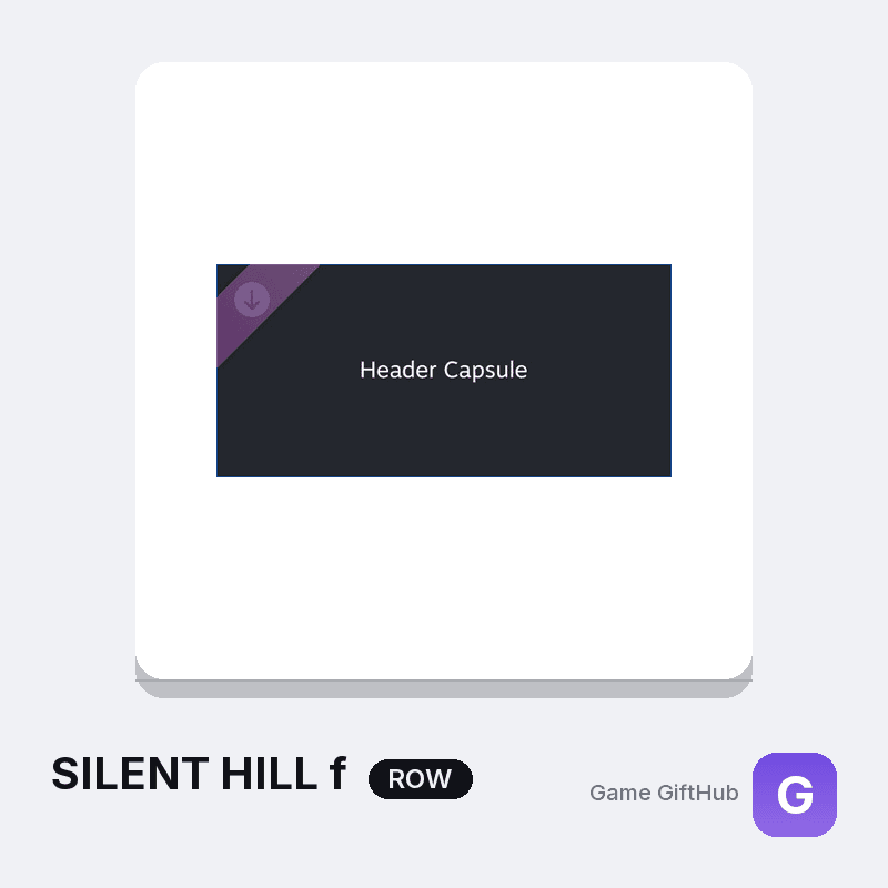 SILENT HILL f Game Key — Other game key at Game GiftHub