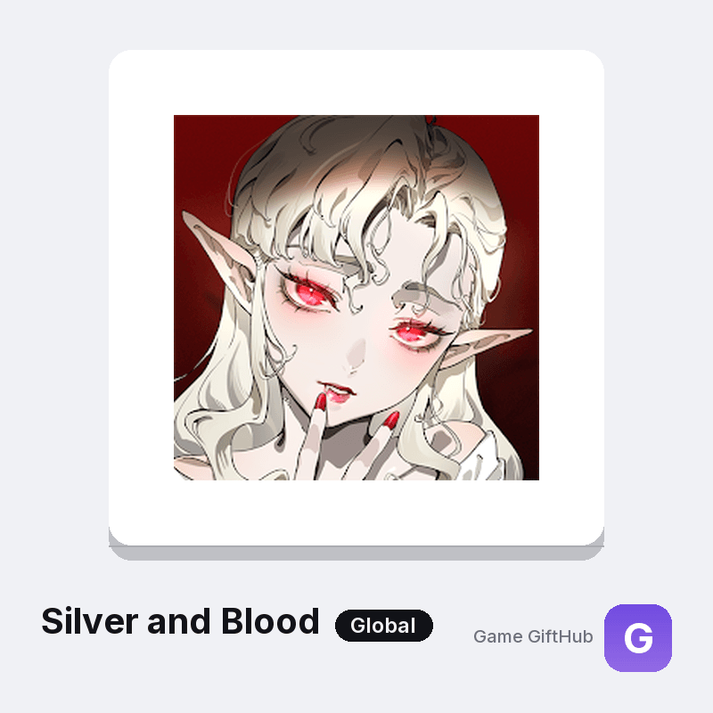 Silver and Blood Top-Up — Mobile top-up at Game GiftHub