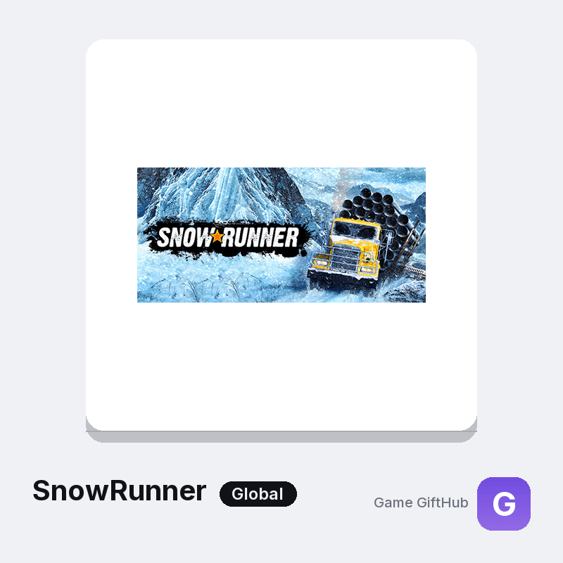 SnowRunner Game Key — Other game key at Game GiftHub