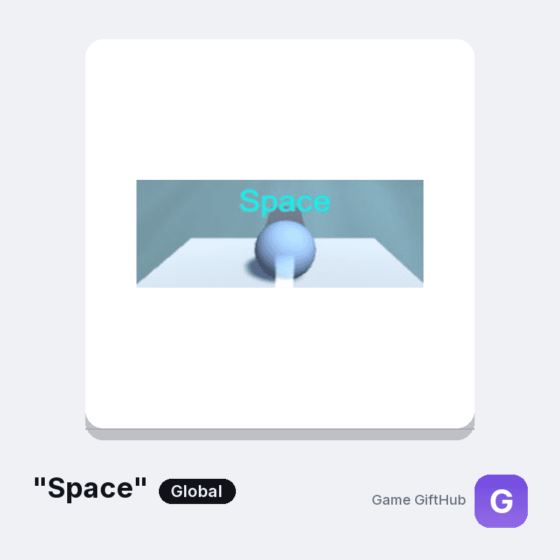 "Space" Gift Card — Steam gift card at Game GiftHub