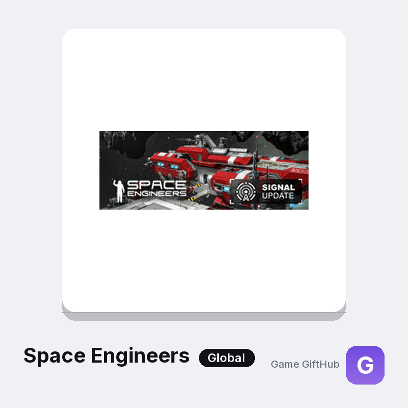 Space Engineers Game Key — Other game key at Game GiftHub