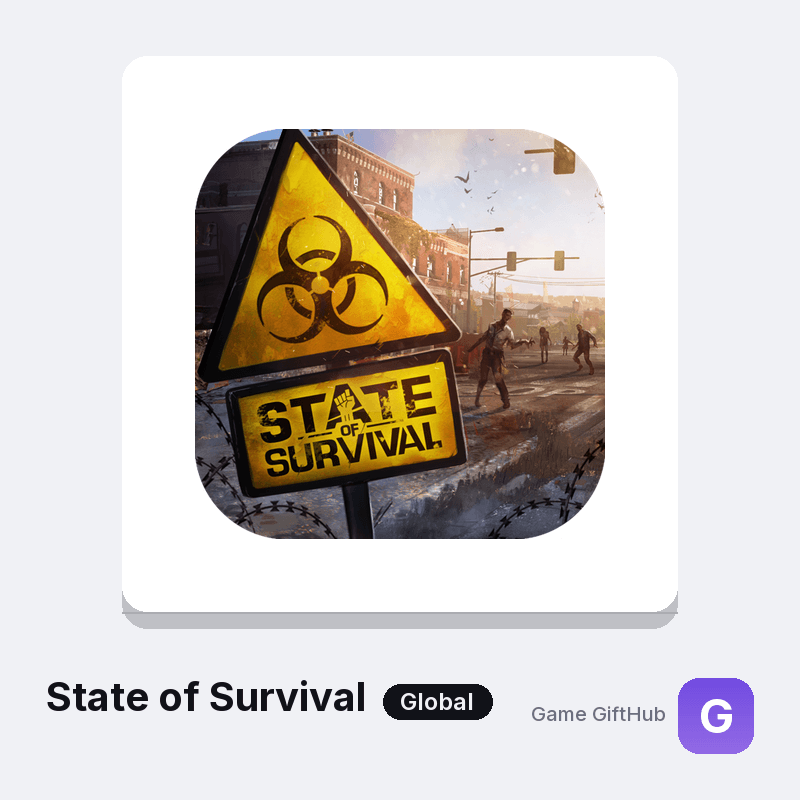 State of Survival Top-Up — Mobile top-up at Game GiftHub