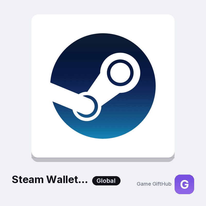 Steam Wallet $20 (Manual)