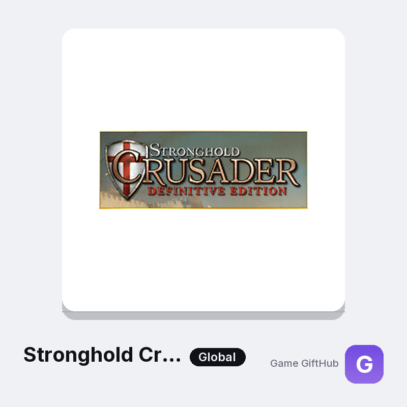 Stronghold Crusader: Definitive Edition Game Key — Other game key at Game GiftHub