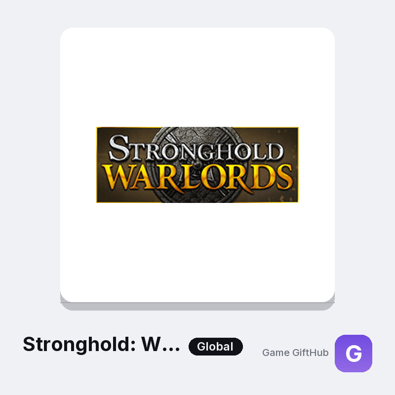 Stronghold: Warlords Game Key — Other game key at Game GiftHub