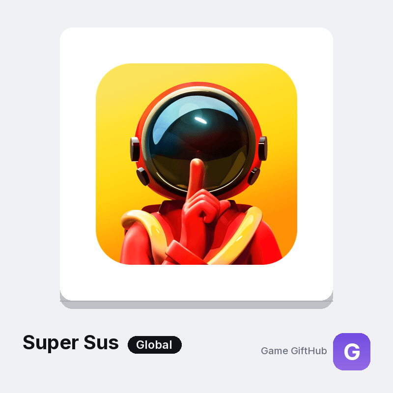 Super Sus Top-Up — Mobile top-up at Game GiftHub