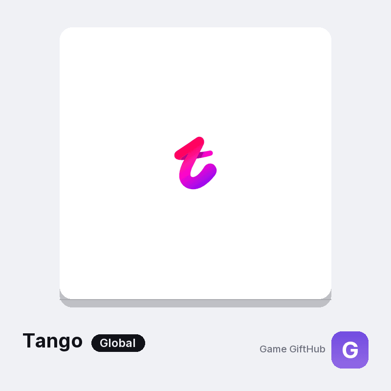 Tango Gift Card — Other gift card at Game GiftHub