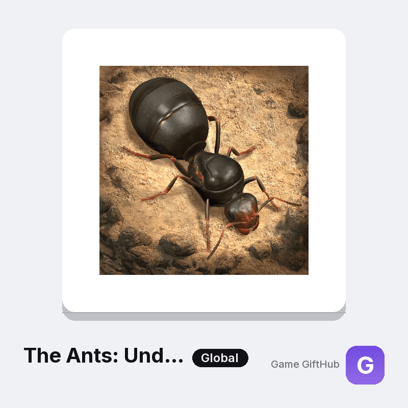 The Ants: Underground Kingdom Top-Up — Mobile top-up at Game GiftHub