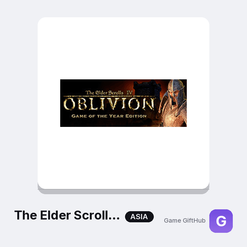 The Elder Scrolls IV: Oblivion GOTY