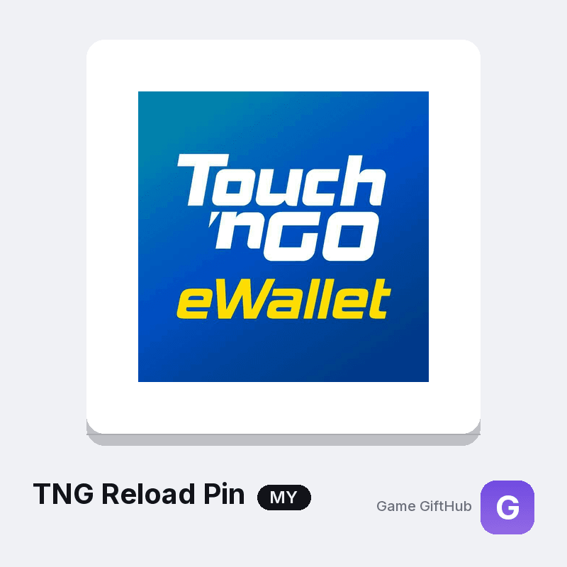 TNG Reload Pin MY Gift Card — Other gift card at Game GiftHub