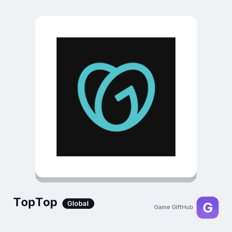 TopTop Top-Up — Mobile top-up at Game GiftHub
