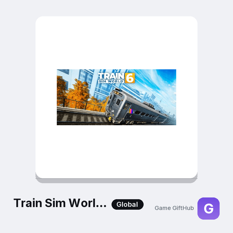 Train Sim World 6 Game Key — Other game key at Game GiftHub